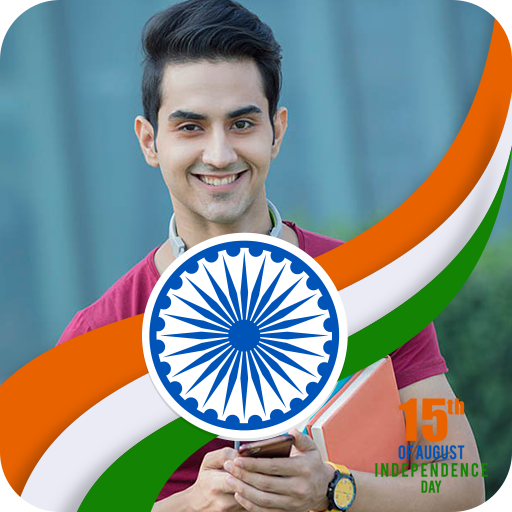 Independence Day photo frame icon