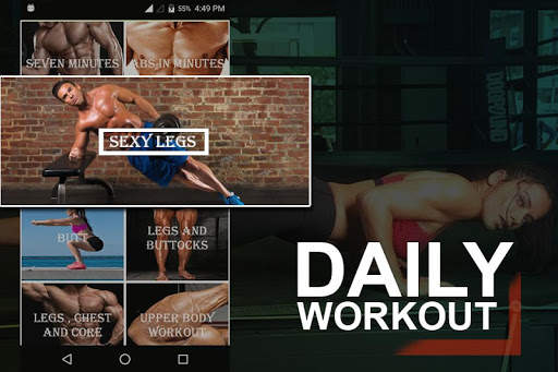 Daily Workouts at Home screenshot 1
