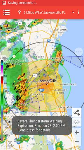 Storm Alert Lightning & Radar screenshot 1