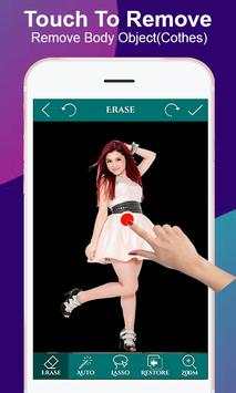 Photo object(cloth) remover - Photo BG Remover screenshot 4
