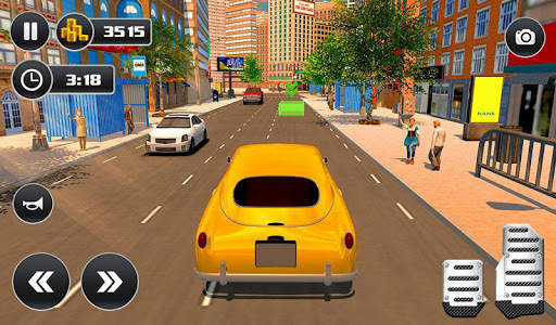 US Taxi Driver: Yellow Cab Driving Games screenshot 6