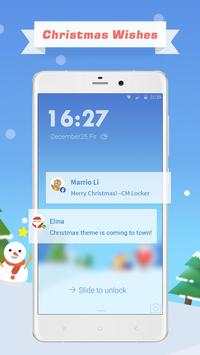 Christmas CM Locker Theme screenshot 2