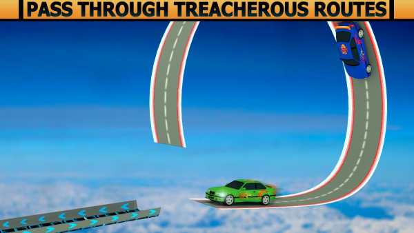 Amazing Car Racing Real Stunt screenshot 3