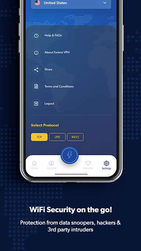 FastestVPN - Best VPN With Privacy & Security screenshot 6