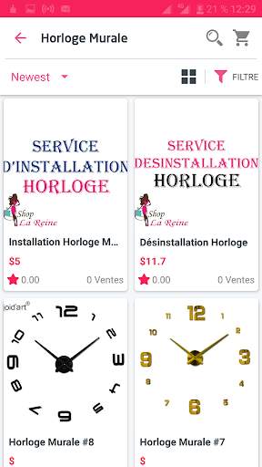 SHOP LA REINE screenshot 5