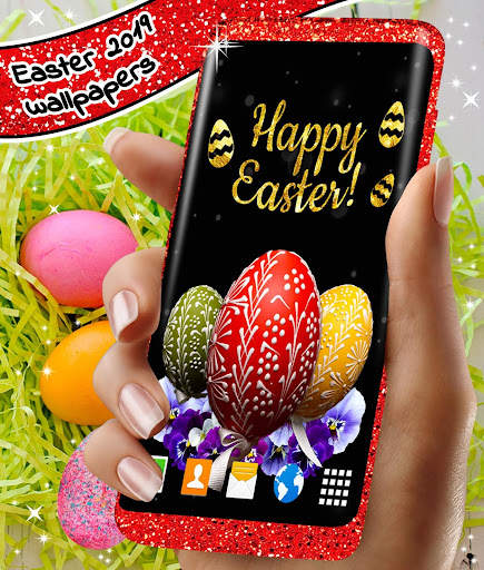 Easter Live Wallpaper 🐰 Egg and Rabbit 4K Themes скриншот 3