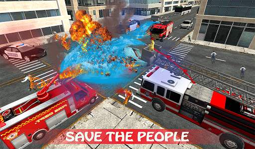 Emergency Fire Fighter Simulator: Fire Engine Game screenshot 10