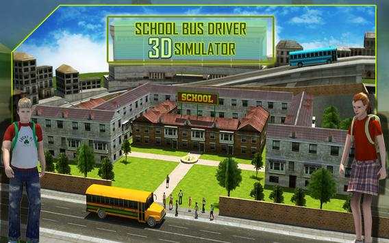 School Bus Driver 3D Simulator screenshot 6