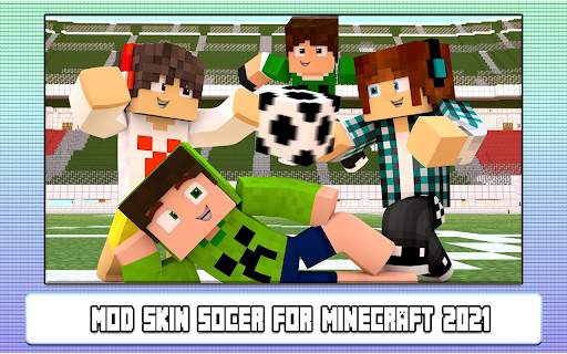 Mod Skin Soccer for Minecraft 2022 screenshot 5