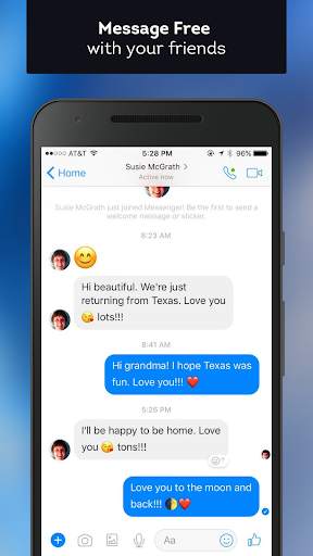 Messenger: 2nd Account for All Social Network screenshot 1