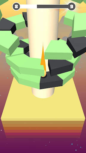 Helix Stack เกมบอล: กระโดดลูกใหญ่ 3D screenshot 4