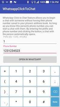 ClickToChat Whatsapp screenshot 2