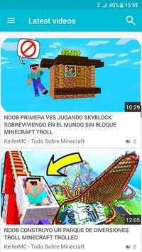 KeiferMC - Todo Sobre Minecraft screenshot 1