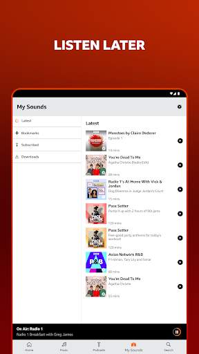BBC Sounds: Radio & Podcasts 13 تصوير الشاشة