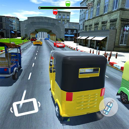 Indian Auto Rickshaw Driving icon