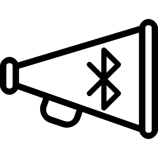 Bluetooth Megaphone icon
