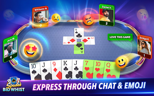 Bid Whist Classic: Spades Game screenshot 14