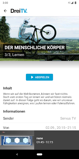 Drei TV screenshot 5