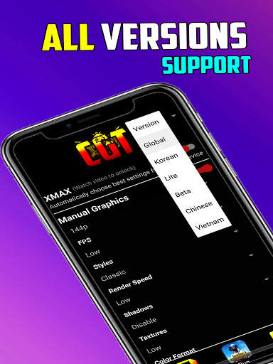 CGT - GFX Tool & Game Booster for PUBG screenshot 7