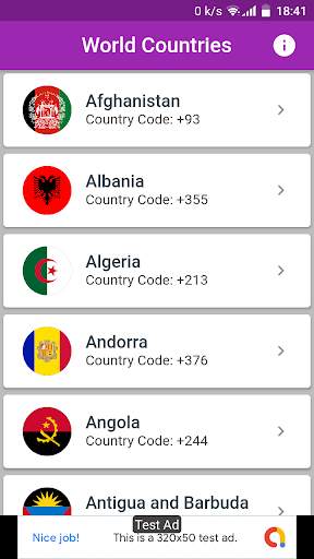 World Countries screenshot 2