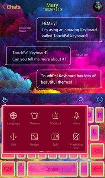TouchPal Colour Keyboard Theme 3 تصوير الشاشة