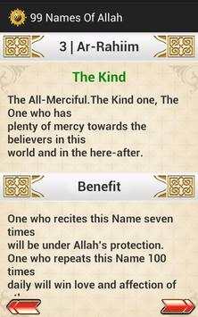 99 Names Of Allah screenshot 3