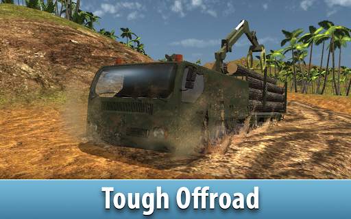 Jungle Logging Truck Simulator screenshot 3