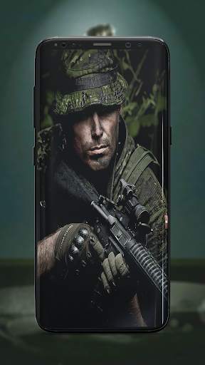 Military Soldier Wallpaper HD скриншот 2