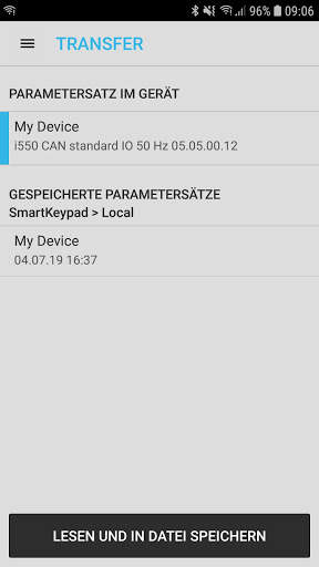Lenze Smart Keypad screenshot 7