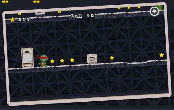 Turtle Running Ninja screenshot 8