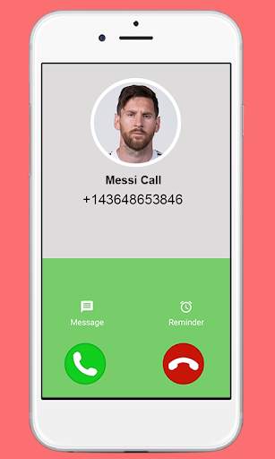 Messi Video Call Prank Video Call screenshot 1