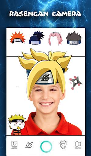 Rasengan Camera Photo Maker - Ninja Camera Editor screenshot 1