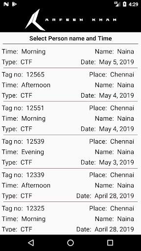 Registration App screenshot 4