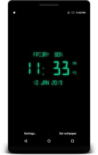 LED Digital Clock Live Wp screenshot 6