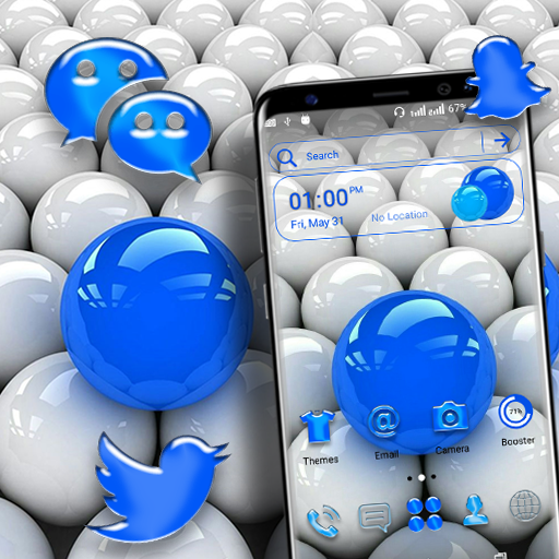 ikon 3D Balls Launcher Theme