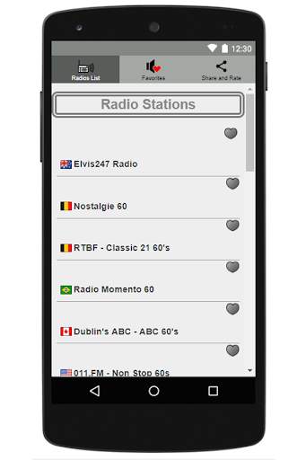 Free 60s Radio top Sixties Music songs screenshot 1