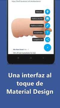 Mini para Facebook - ¡Nueva versión! screenshot 4