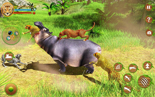Cheetah Attack Simulator 3D Game Cheetah Sim screenshot 2