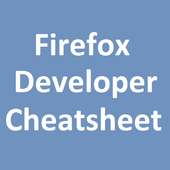 Firefox Developer Cheatsheet on 9Apps