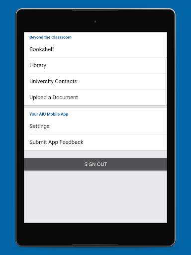 AIU Student Mobile скриншот 21