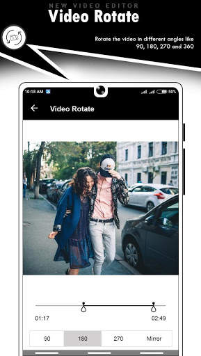 Rotate Video - Mirror Video Editor screenshot 3