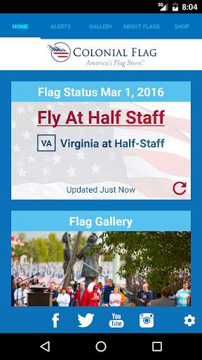 Colonial Flag App screenshot 1