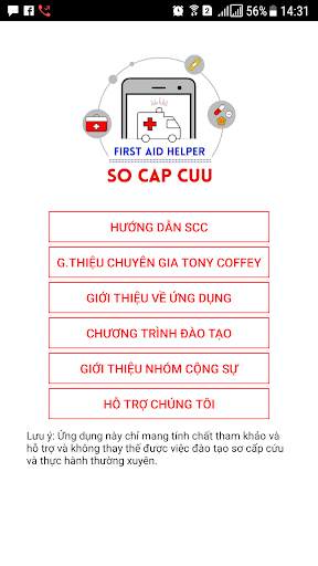 SO CAP CUU - FIRST AID SSVN screenshot 1
