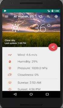 weather egypt screenshot 1