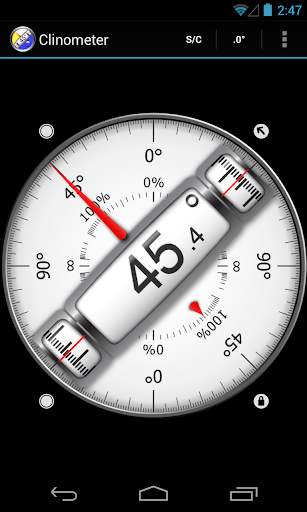 Clinometer     bubble level screenshot 2