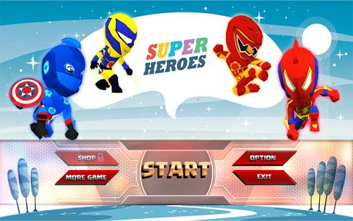 Super Heroes Fighting screenshot 1
