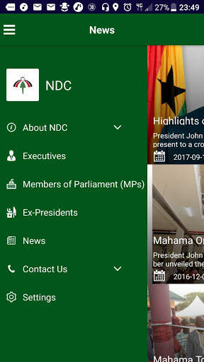Official NDC App 3 تصوير الشاشة