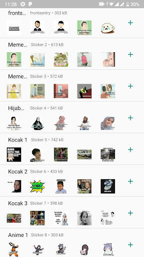 Kumpulan Stickers Lucu Apps For WhatsApp screenshot 6