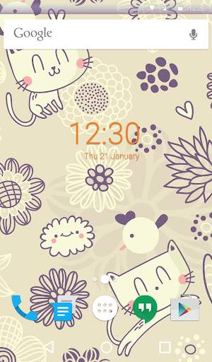 Baby Tabby Animated Keyboard   Live Wallpaper screenshot 6