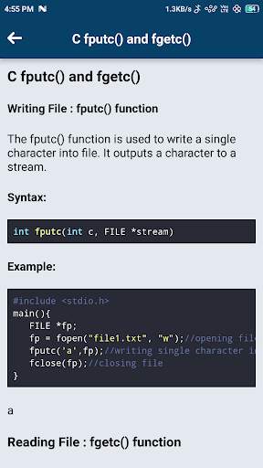 Learn C (Offline) screenshot 3